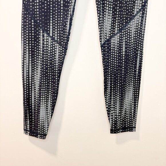 Sweaty Betty Power Crop Leggings Navy Pattern Size 4–6 - Picture 5 of 7